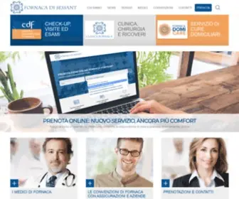 Clinicafornaca.it(Clinica Fornaca Torino) Screenshot