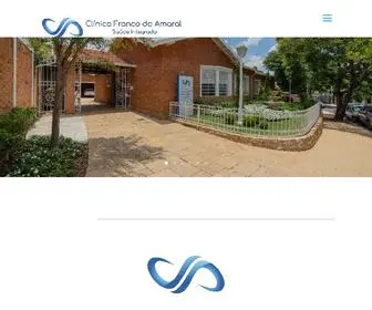 Clinicafrancodoamaral.com.br(Clínica Franco do Amaral) Screenshot