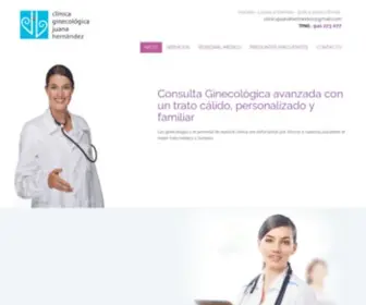 Clinicaginecologicajuanahernandez.es(Inicio) Screenshot