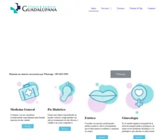 Clinicaguadalupana507.com(Centro Medico y Estético Guadalupana) Screenshot