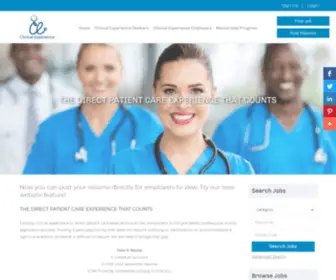 Clinical-Experience.com(Clinical Experience) Screenshot