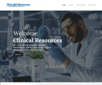 Clinical-Resources.com(Clinical Resources) Screenshot