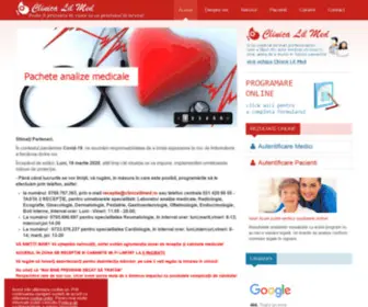 Clinicalilmed.ro(Clinica Lil Med) Screenshot