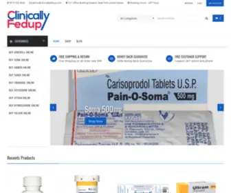 Clinicallyfedup.com(Clinically fed up) Screenshot