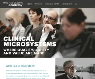 Clinicalmicrosystem.org(IEHSS) Screenshot