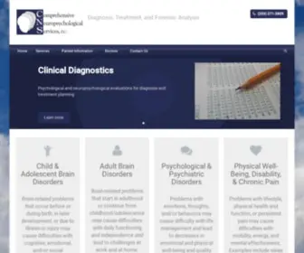 Clinicalneuropsych.com(Comprehensive Neuropsychological Services) Screenshot