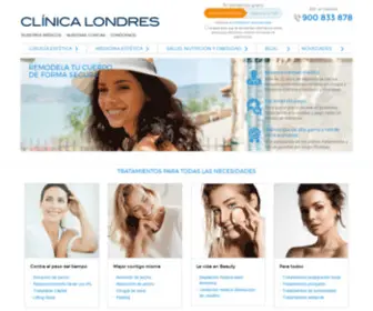Clinicalondres.es Screenshot