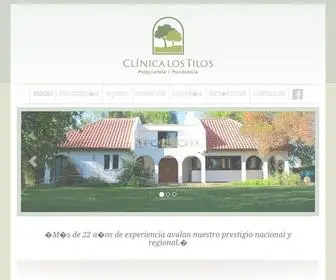 Clinicalostilos.com(Los Tilos Cl) Screenshot