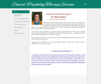 Clinicalpsychologytherapy.com(Clinical Psychology Therapy Services) Screenshot