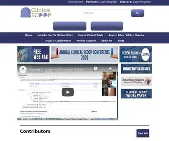 Clinicalscoop.com(Health & Medical Blog) Screenshot