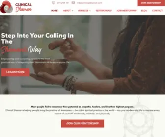 Clinicalshaman.com(Clinical Shaman) Screenshot