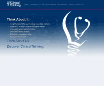 Clinicalthinking.com(Science is our passion) Screenshot