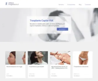 Clinicamagnasalud.es(Clinica) Screenshot