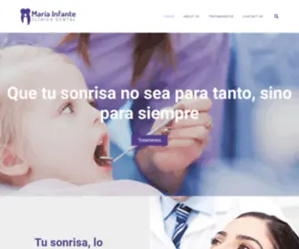 Clinicamariainfante.com(Clínica Dental María Infante) Screenshot