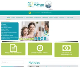 Clinicamayor.net(Clinicamayor) Screenshot