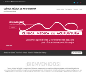 Clinicamedicadeacupuntura.es(Clínica Médica de Acupuntura) Screenshot