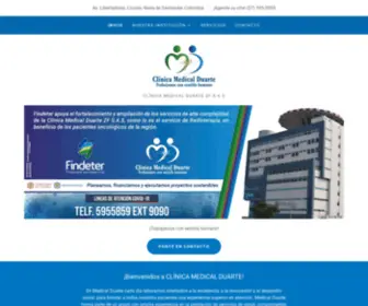 Clinicamedicalduarte.com(Medical Duarte) Screenshot