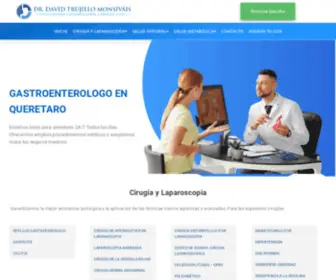 ClinicamedicoquirurgicaqRo.com(Gastroenterólogo) Screenshot