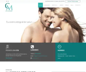 Clinicamontecarmelo.es(La clínica dental y estética en Sevilla donde tú eres el centro) Screenshot