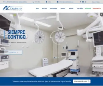 Clinicamontesur.com.pe(Clínica) Screenshot