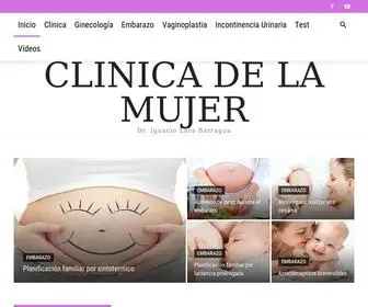 Clinicamujer.net(Clinica Mujer) Screenshot