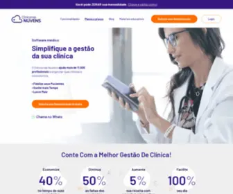 Clinicanasnuvens.com.br(Clinicanasnuvens) Screenshot