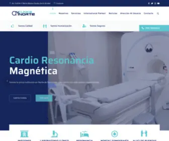 Clinicanorte.com.co(Clínica Norte) Screenshot