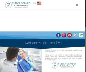 Clinicaocampo.com(Implantes dentales Costa Rica) Screenshot