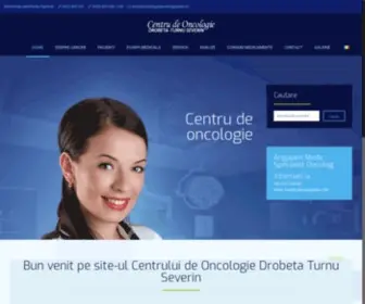 Clinicaoncologieseverin.ro(Centru Oncologie Severin) Screenshot