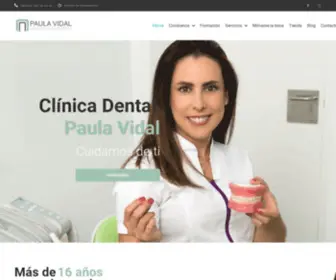 Clinicapaulavidal.com(Clínica Paula Vidal) Screenshot