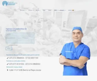 Clinicapenaranda.com(Clinica peñaranda) Screenshot