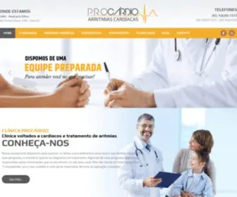 Clinicaprocardio.com.br(Clínica para Cardíacos e Tratamento de Arritmias em Fortaleza) Screenshot