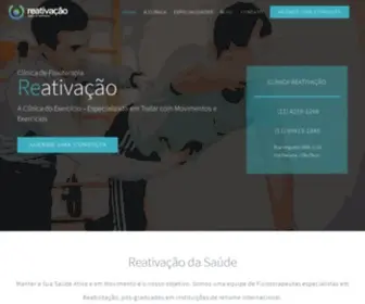 Clinicareativacao.com.br(Clínica Reativação) Screenshot