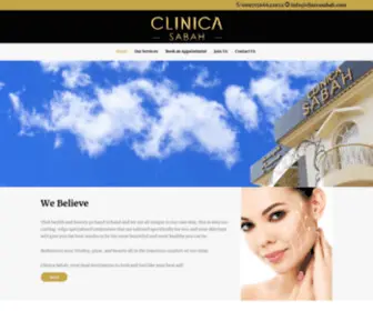 Clinicasabah.com(CLINICA SABAH) Screenshot