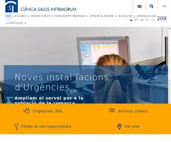 Clinicasalus.org(Clínica) Screenshot