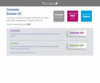 Clinicasancarlos.cl(Red de Salud UC CHRISTUS) Screenshot