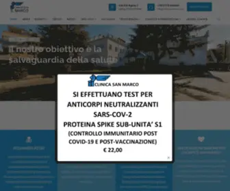 Clinicasanmarco.it(Clinica San Marco) Screenshot