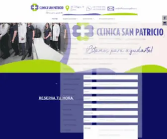 Clinicasanpatricio.cl(Medicina) Screenshot