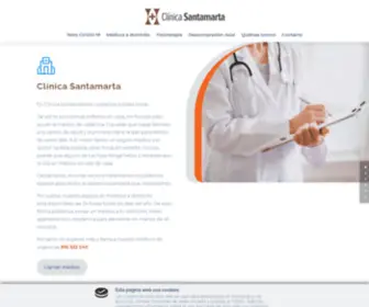 Clinicasantamarta.com(Clinica Santamarta) Screenshot