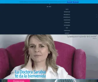 Clinicasarabia.es(Clínica Sarabia) Screenshot