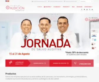 Clinicasdeaudicion.com(Clínicas Audición) Screenshot