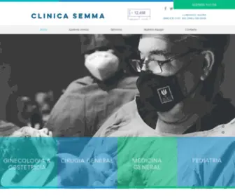 Clinicasemma.com(Clinica semma) Screenshot