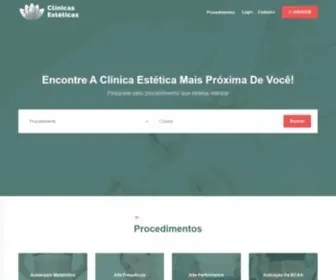 Clinicasesteticas.com.br(Clínicas Estéticas) Screenshot