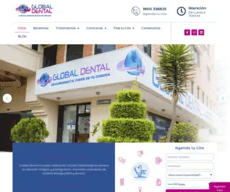 ClinicasGlobaldental.com.ec(Nosotros cuidamos de tu sonrisa) Screenshot