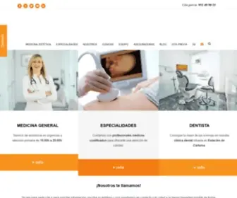 Clinicasguadalhorce.com(Centro de Especialidades Médicas) Screenshot