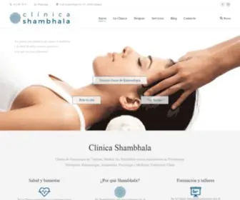 Clinicashambhala.com(▷ Clínica Shambhala) Screenshot