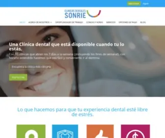 Clinicassonrie.com(Inicio) Screenshot