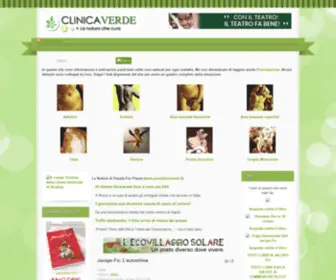 Clinicaverde.it(Medicina naturale) Screenshot