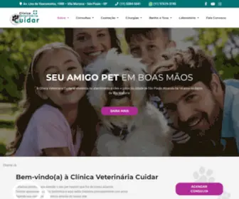 Clinicaveterinariacuidar.com.br(Clínica) Screenshot