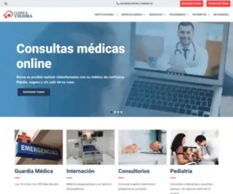 Clinicaviedma.com.ar(Clinica Viedma) Screenshot